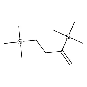 1-Butene, 2,4-bis-trimethylsilyl structure
