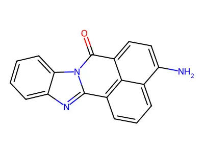 4-Amino-7H-benzimidazo[2,1-a]benz[de]isoquinolin-7-one structure