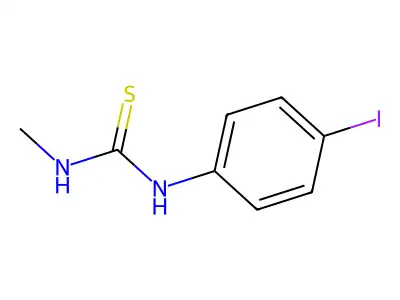 1-(4-Iodophenyl)-3-methylthiourea structure