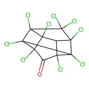 Hydrochlordecone structure