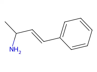 3-Buten-2-amine, 4-phenyl-, (3E)- structure