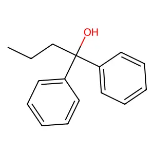 alpha-Phenyl-alpha-propylbenzenemethanol structure