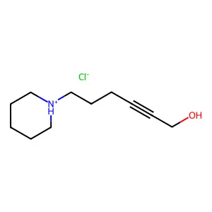 6-(Piperidin-1-yl)hex-2-yn-1-ol--hydrogen chloride (1/1) structure