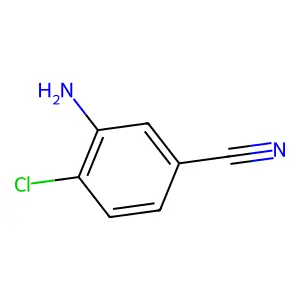 3-Amino-4-chlorobenzonitrile structure