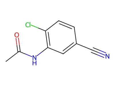 N-(2-Chloro-5-methylphenyl)acetamide structure