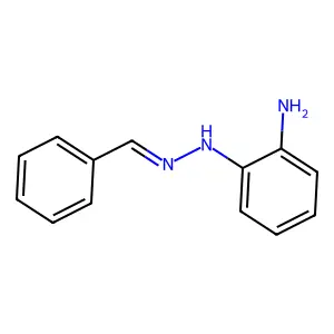 2-(2-Benzylidenehydrazinyl)aniline structure