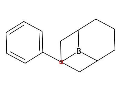 9-Benzyl-9-borabicyclo(3.3.1)nonane structure