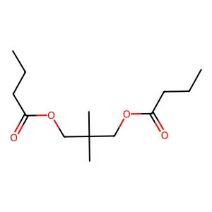 2,2-二甲基-1,3-丙二醇二丁酸酯 structure
