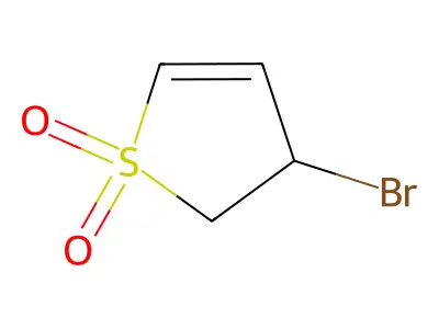 3-溴-2,3-二氢噻吩1,1-二氧化物 structure