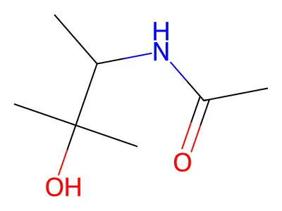 N-(3-Hydroxy-3-methyl-butan-2-YL)acetamide structure