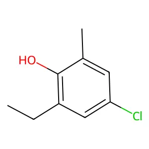 o-Cresol, 4-chloro-6-ethyl- structure