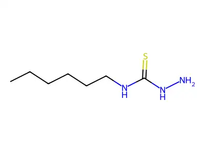 4-Hexyl-3-thiosemicarbazide structure