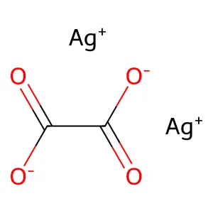 草酸银 structure