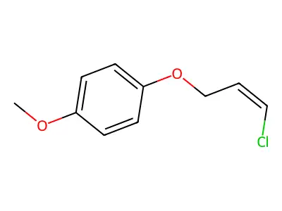 1-(3-Chloroprop-2-enoxy)-4-methoxybenzene structure
