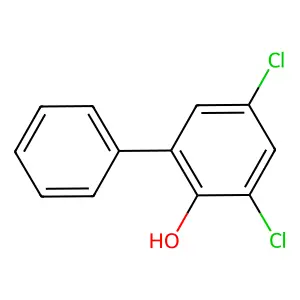 2-Hydroxy-3,5-dichlorobiphenyl structure