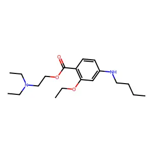 2-Diethylaminoethyl 4-butylamino-2-ethoxybenzoate structure