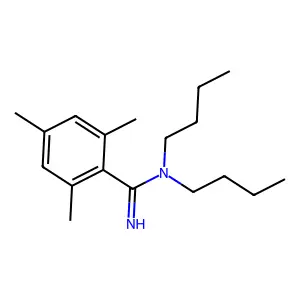 N,N-Dibutyl-2,4,6-trimethyl-benzenecarboximidamide structure