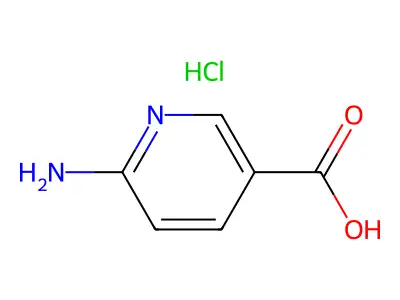 6-Aminonicotinic acid monohydrochloride structure