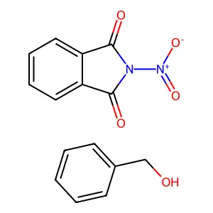 3-[[2-bromo-4-[[(3-hydroxynaphthalene-2-carbonyl)hydrazinylidene]methyl]-6-methoxyphenoxy]methyl]benzoic acid structure