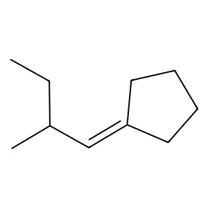 (2-Methylbutylidene)cyclopentane structure