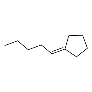 Pentylidenecyclopentane structure