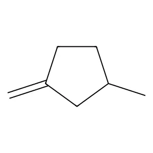 Cyclopentane, 1-methyl-3-methylene structure