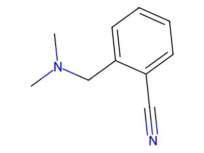 2-((Dimethylamino)methyl)benzonitrile structure