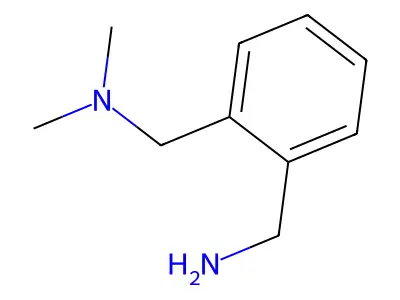 N-[2-(aminomethyl)benzyl]-N,N-dimethylamine structure