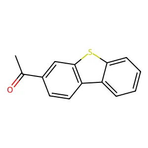 3-Acetyldibenzothiophene structure