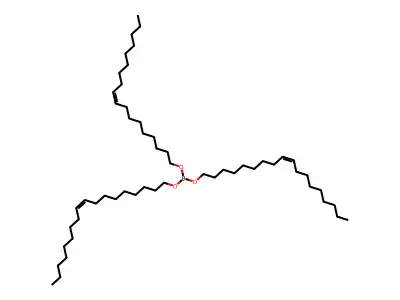 9-Octadecen-1-ol, triester with boric acid (H3BO3), (9Z,9'Z,9''Z)- structure