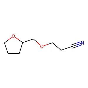 3-(Oxolan-2-ylmethoxy)propanenitrile structure