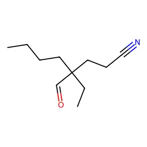 4-phenylpiperidin-4-carbonitrile structure