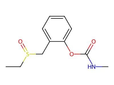 Ethiofencarb sulfoxide structure