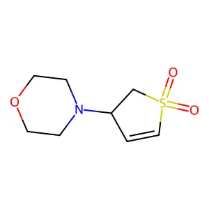 3-Morpholino-2,3-dihydrothiophene 1,1-dioxide structure