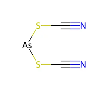 [Methyl(thiocyanato)arsanyl] thiocyanate structure