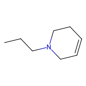 1-Propyl-1,2,3,6-tetrahydropyridine structure