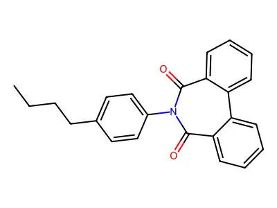 6-(4-Butylphenyl)benzo[d][2]benzazepine-5,7-dione structure