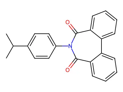 6-(4-Propan-2-ylphenyl)benzo[d][2]benzazepine-5,7-dione structure