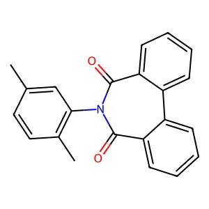 6-(2,5-Dimethylphenyl)benzo[d][2]benzazepine-5,7-dione structure