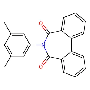 6-(3,5-Dimethylphenyl)benzo[d][2]benzazepine-5,7-dione structure