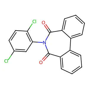 6-(2,5-Dichlorophenyl)benzo[d][2]benzazepine-5,7-dione structure