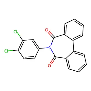 6-(3,4-Dichlorophenyl)benzo[d][2]benzazepine-5,7-dione structure
