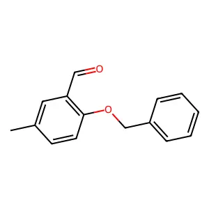 2-(Benzyloxy)-5-methylbenzaldehyde structure