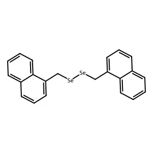 Bis[(naphthalen-1-yl)methyl]diselane structure