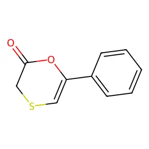 6-Phenyl-1,4-oxathiin-2-one structure