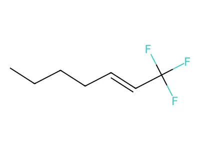 1,1,1-Trifluoro-2-heptene structure