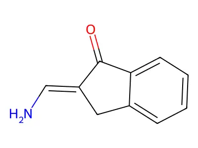 2-(Aminomethylidene)-2,3-dihydro-1h-inden-1-one structure