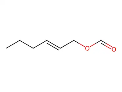 Hex-2-enyl formate structure