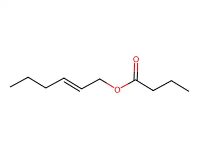 Hex-2-enyl butyrate structure
