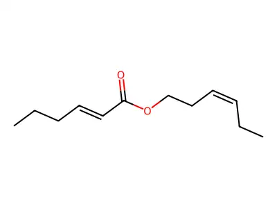 Hexenoic acid 3-hexenyl ester structure